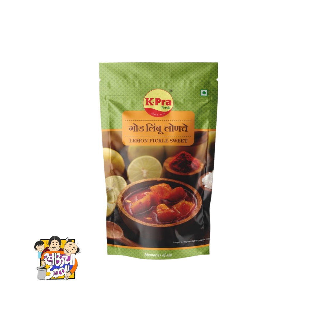 K-Pra Sweet Lemon Pickle Goda Limbu Loncha